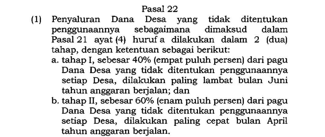 Penyaluran Dana Desa 2024 Mekanisme Tahap Dan Perubahan Updesa 7168