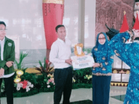 Penyerahan Hadiah Lomba TTG Kabupaten Lampung Tengah