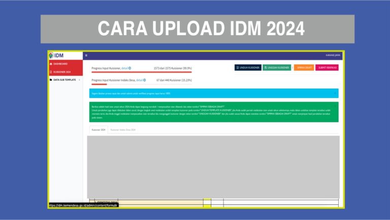 cara upload idm 2024
