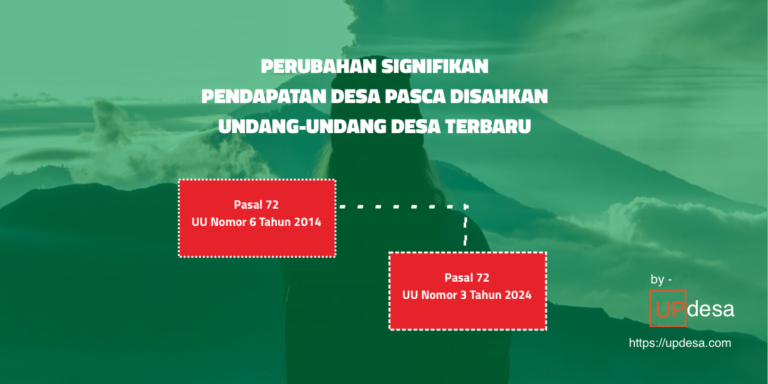 pendapatan desa pasca ditetapkan undang-undang nomor 3 tahun 2024