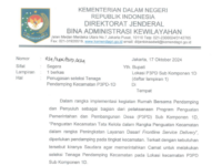 Lowongan Kerja Pendamping Kecamatan P3PD 2024