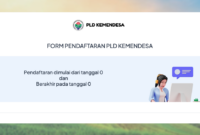 Link Pendaftaran Rekrutmen Pendamping Desa 2025