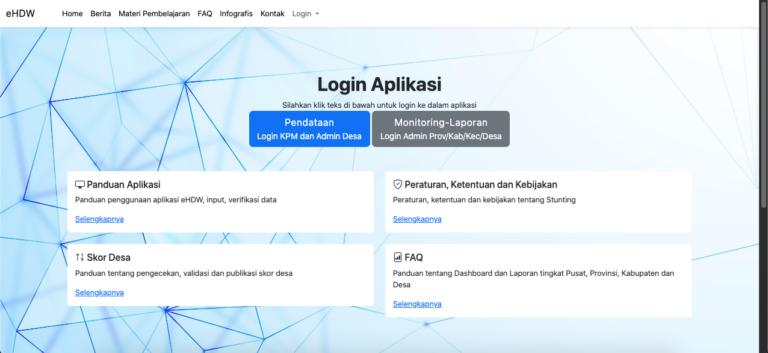 Panduan Lengkap Aplikasi EHDW Terbaru