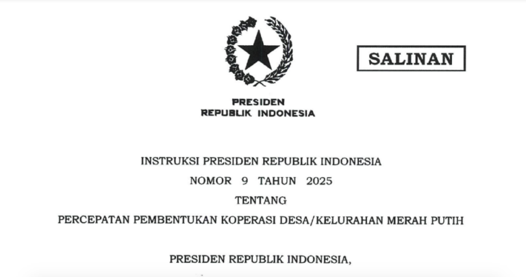 Inpres Nomor 9 Tahun 2025