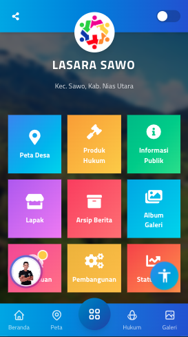 tampilan beranda mobile seruit