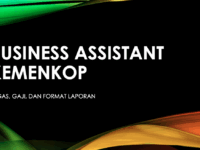 Business Assistant Kemenkop