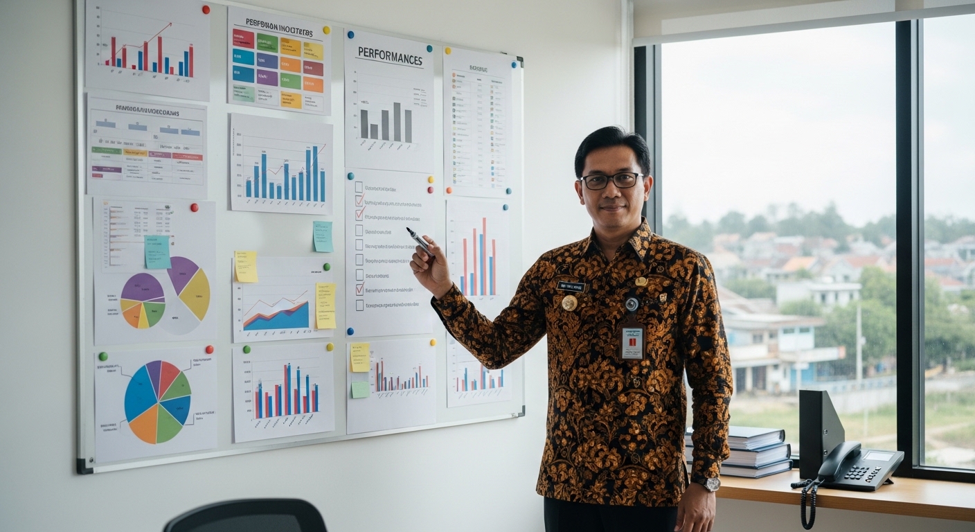 Kepala Desa dengan Bagan Indikator Kinerja