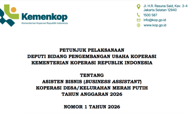 Juklak BA KDKMP 2026